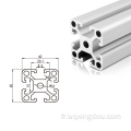 Norme européenne 4040 Profil en aluminium Silver